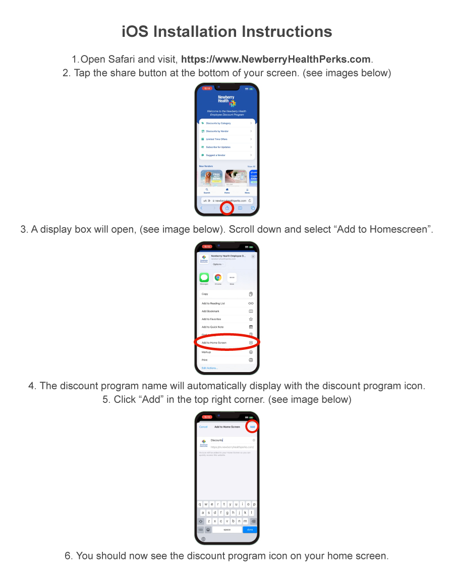 iOS Installation Instructions